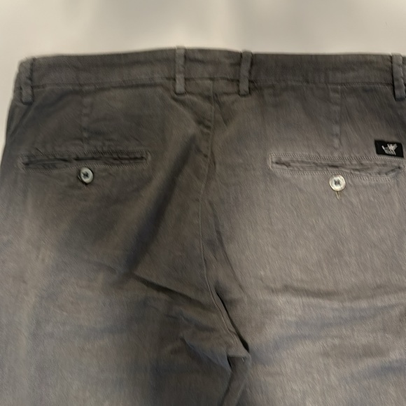 Mason’s tailored pants in light grey/green linen/cotton/elastene blend - Picture 9 of 13